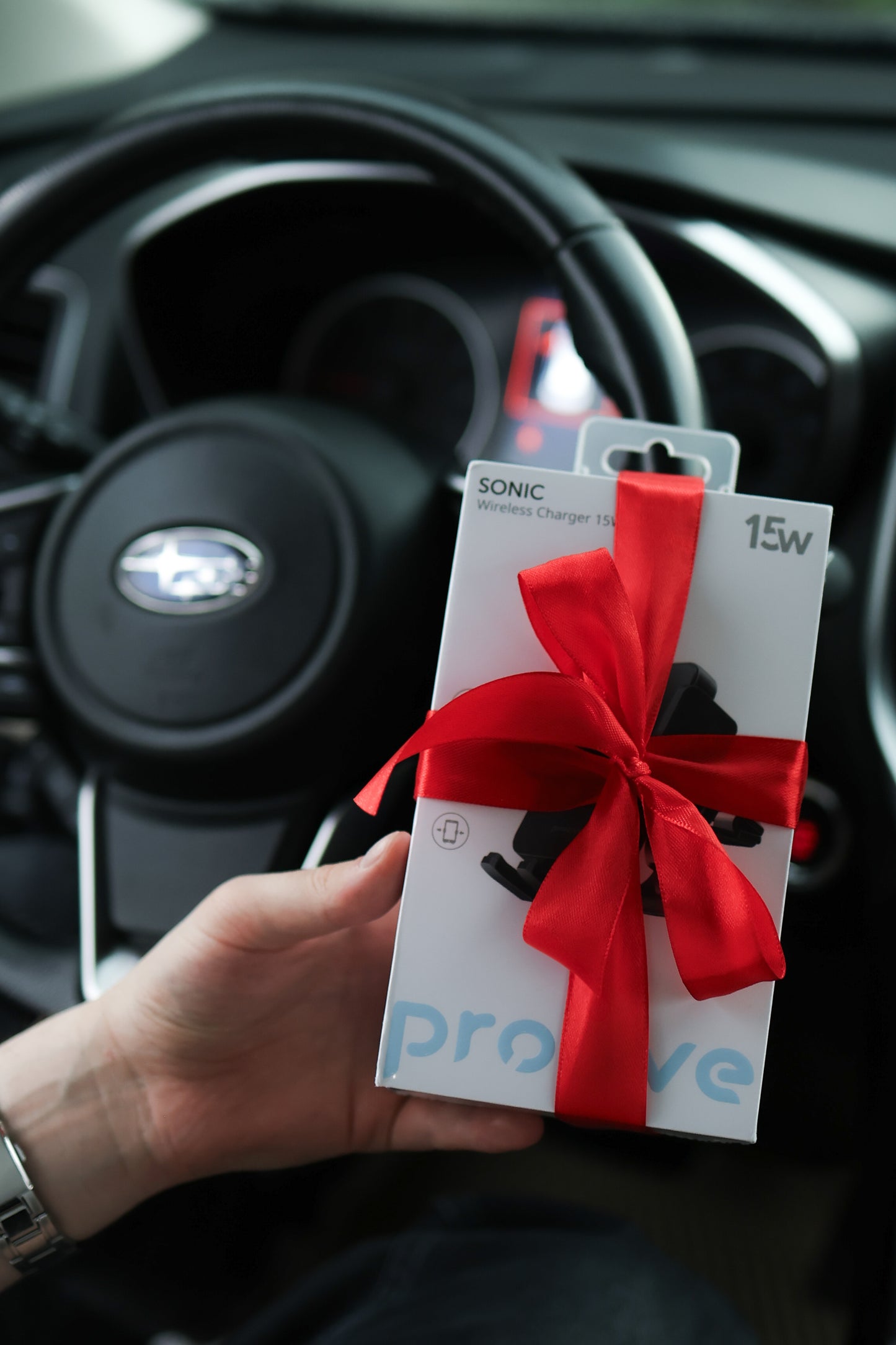 Podarynok V Avto™ Car holder with Wireless Speaker Proove Sonic 15W