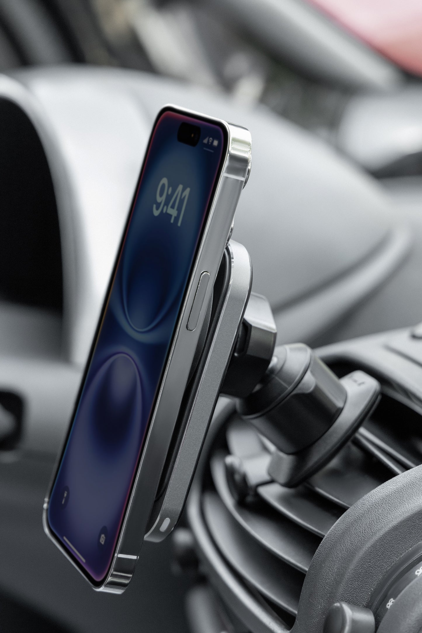 Автомобільний тримач Podarynok V Avto™ з бездротовим зарядним пристроєм Proove Square Magnetic Pro 15W