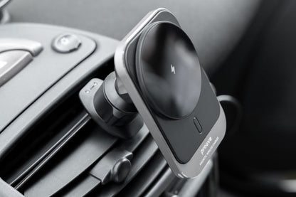 Автомобільний тримач Podarynok V Avto™ з бездротовим зарядним пристроєм Proove Square Magnetic Pro 15W