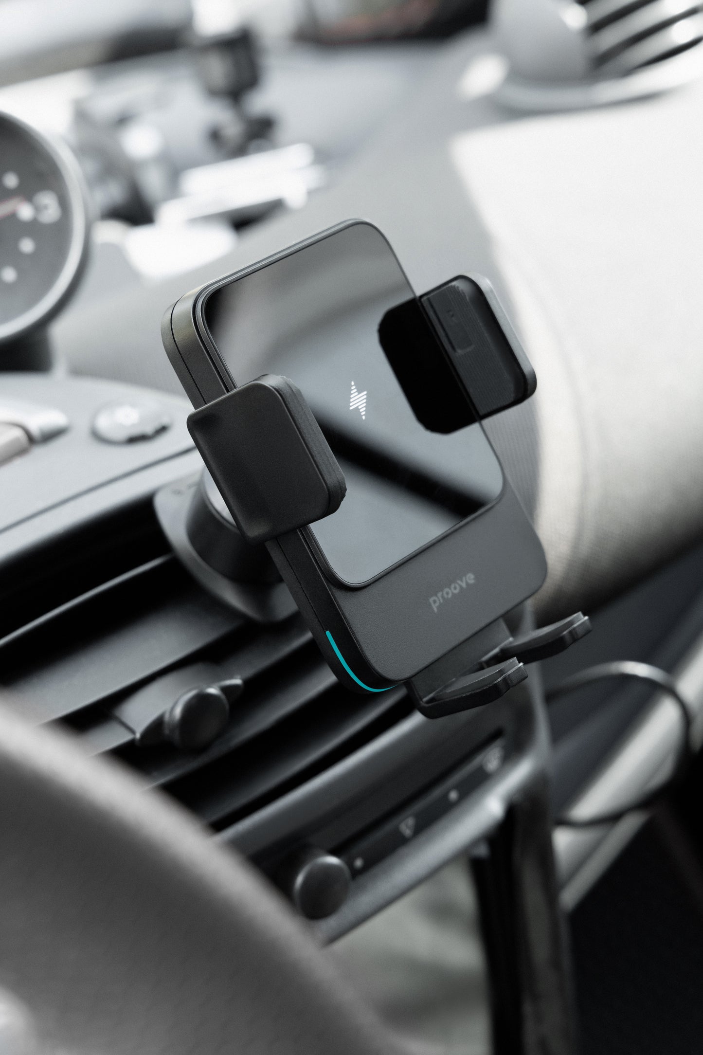 Автомобільний тримач Podarynok V Avto™ з бездротовою колонкою Proove Sonic 15W