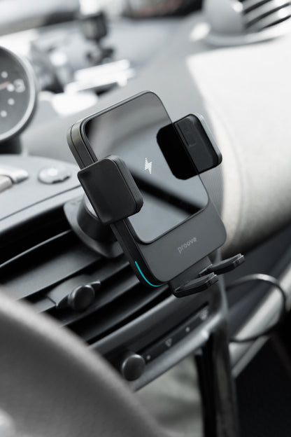 Автомобільний тримач Podarynok V Avto™ з бездротовою колонкою Proove Sonic 15W