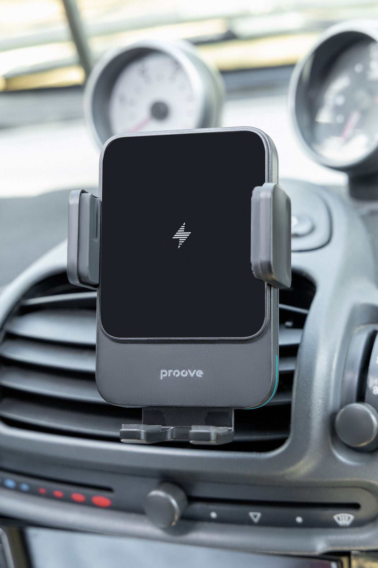 Автомобільний тримач Podarynok V Avto™ з бездротовою колонкою Proove Sonic 15W