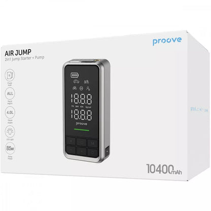 Podarynok V Avto™ Jump Starter + Pump 2 in 1 Proove Air Jump 10400mAh 1000A