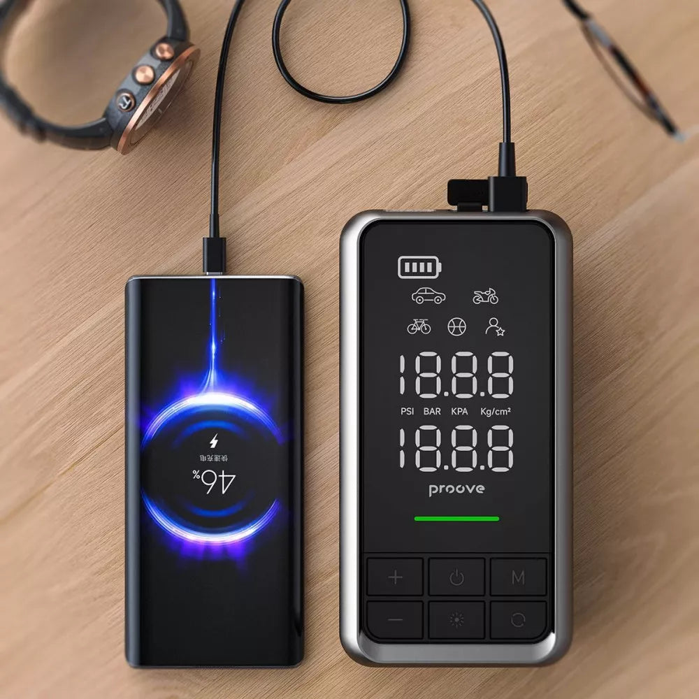 Podarynok V Avto™ Jump Starter + Pump 2 in 1 Proove Air Jump 10400mAh 1000A