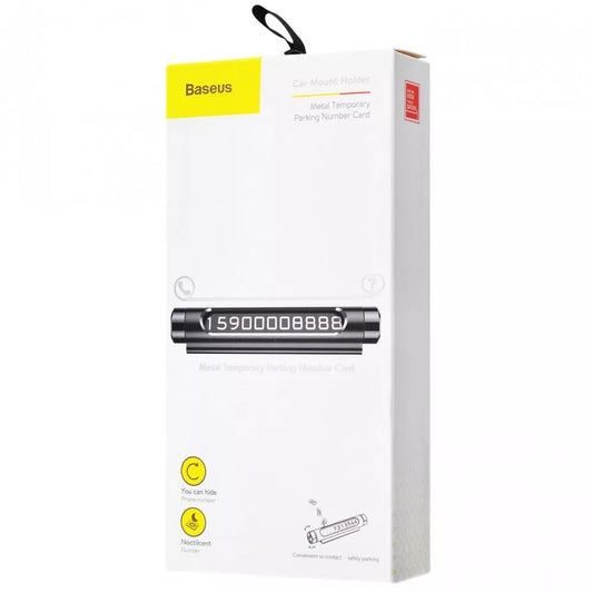 Podarynok V Avto™ Baseus Temporary Parking Number Card
